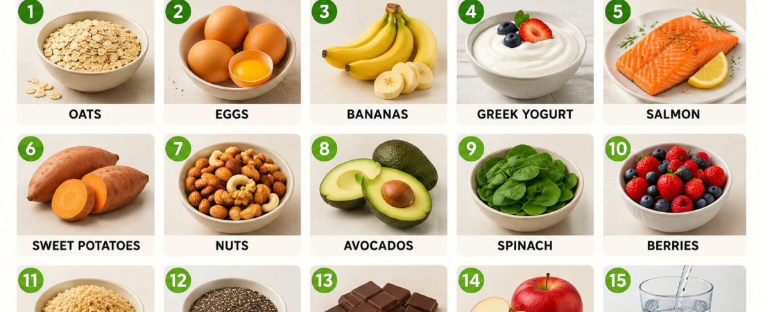 Best Foods for Energy: 15 Healthy Foods That Fight Fatigue Naturally